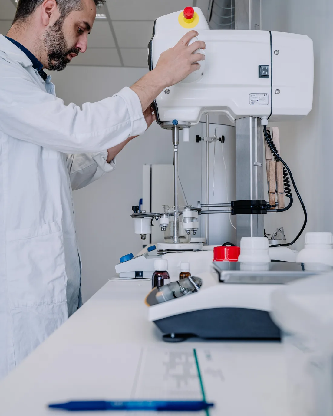 Ligne de conditionnement du laboratoire
